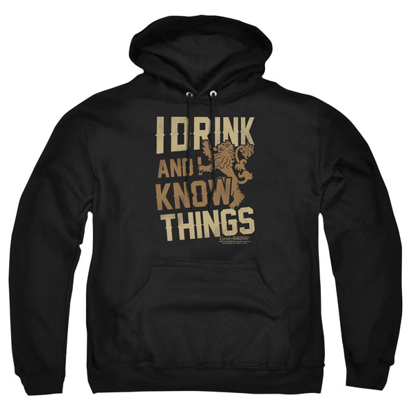Game Of Thrones - Know Things Adult Pullover Hoodie