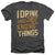 Game Of Thrones - Know Things Adult Regular Fit Heather Short Sleeve
