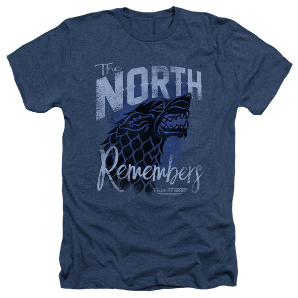 Game Of Thrones - The North Remembers Adult Regular Fit Heather Short Sleeve