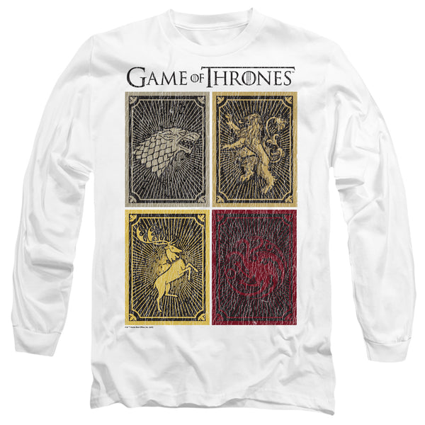 Game Of Thrones - House Squares Adult Long Sleeve