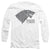 Game Of Thrones - Startk Winter Is Coming On White Adult Long Sleeve