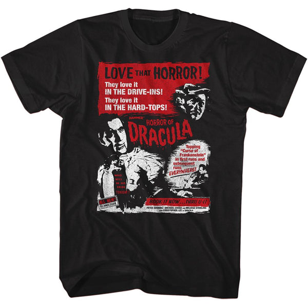 Love That Horror - Hammer Horror T-Shirt