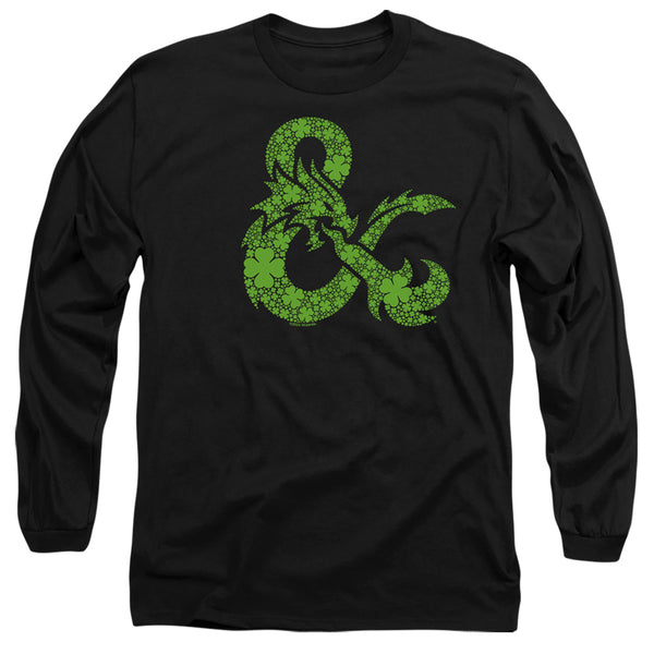 Dungeons And Dragons - St. Patrick's Day Shamrock Logo Adult Long Sleeve