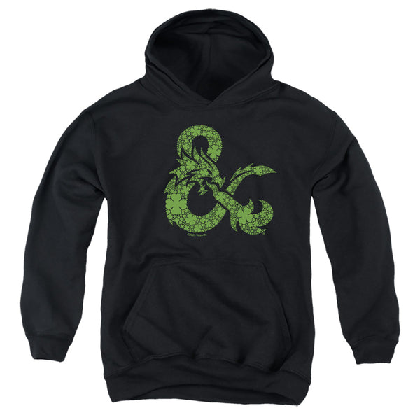 Dungeons And Dragons - St. Patrick's Day Shamrock Logo Youth Hooded Sweatshirt