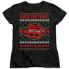 Dungeons And Dragons - Check For Traps Ugly Christmas Women's Short Sleeve