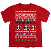 Monopoly - Icons Ugly Christmas Youth Short Sleeve