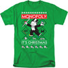 Monopoly - It’S Christmas Ugly Christmas Adult Regular Fit Short Sleeve