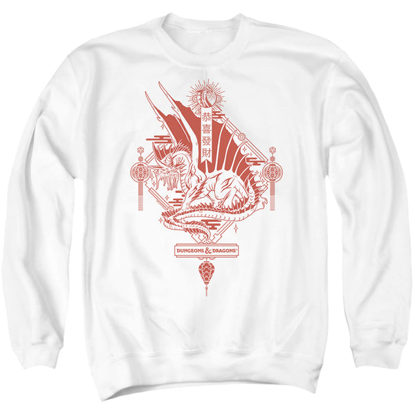 Dungeons And Dragons - Year Of The Dragon Red Lantern Adult Crewneck Sweatshirt