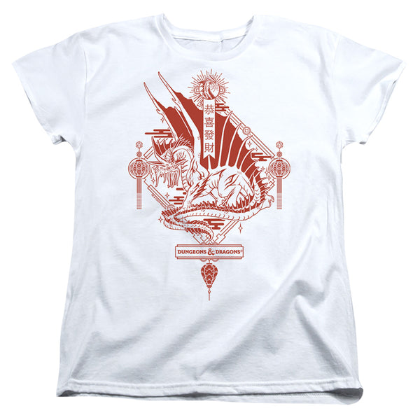 Dungeons And Dragons - Year Of The Dragon Red Lantern Women's Short Sleeve