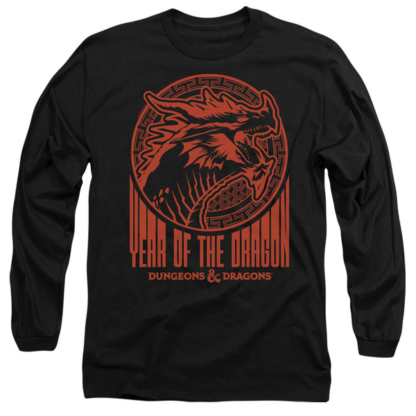 Dungeons And Dragons - Year Of The Dragon Street Red Adult Long Sleeve