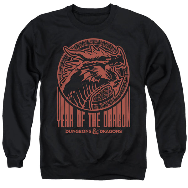 Dungeons And Dragons - Year Of The Dragon Street Red Adult Crewneck Sweatshirt