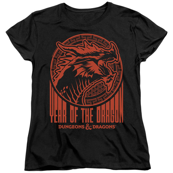 Dungeons And Dragons - Year Of The Dragon Street Red Women's Short Sleeve