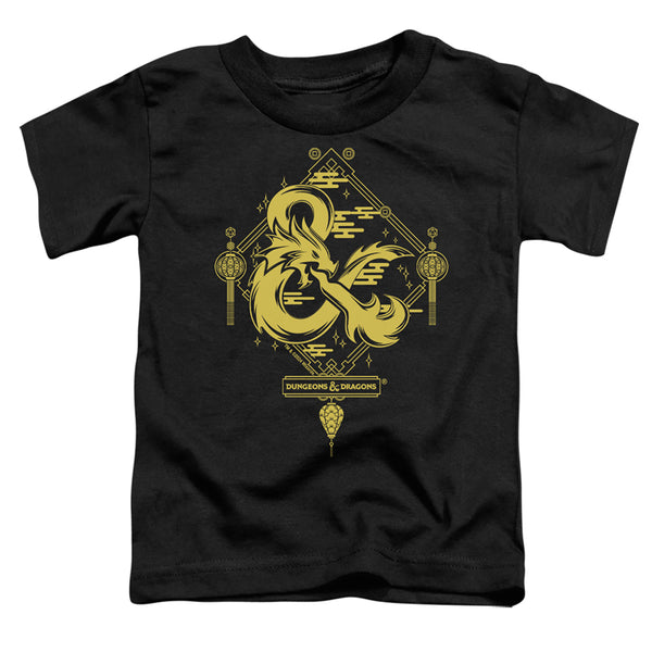 Dungeons And Dragons - Year Of The Dragon Gold Logo Toddler Short Sleeve