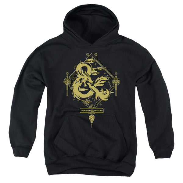 Dungeons And Dragons - Year Of The Dragon Gold Logo Youth Hooded Sweatshirt