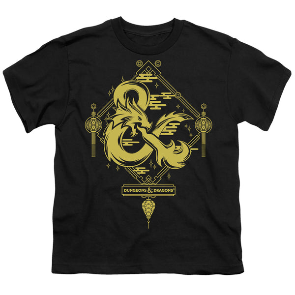 Dungeons And Dragons - Year Of The Dragon Gold Logo Youth Short Sleeve