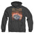 Magic The Gathering - Burning Knuckles With Logo Adult Heather Hoodie