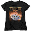Magic The Gathering - Burning Knuckles With Logo Women's Short Sleeve