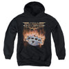 Magic The Gathering - Burning Knuckles With Logo Youth Hooded Sweatshirt