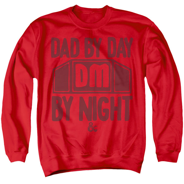 Dungeons And Dragons - Daddy By Day, Dm By Night Adult Crewneck Sweatshirt