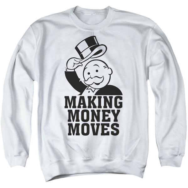Monopoly - Money Moves Adult Crewneck Sweatshirt