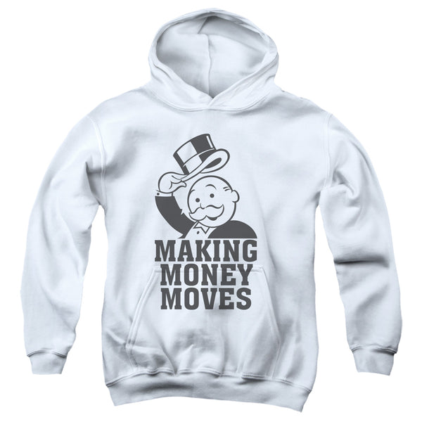 Monopoly - Money Moves Youth Hooded Sweatshirt