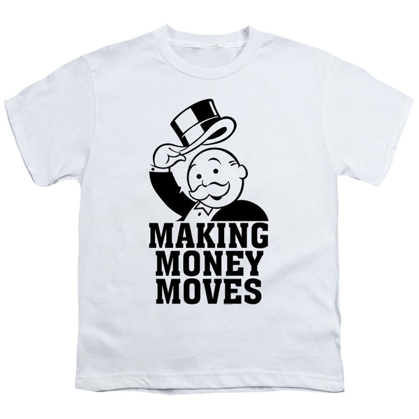 Monopoly - Money Moves Youth Short Sleeve