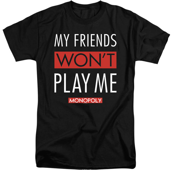 Monopoly - My Friends Adult Tall Fit Short Sleeve