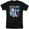My Little Pony Tv - Stylin Adult Tall Fit Short Sleeve