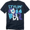 My Little Pony Tv - Stylin Adult Regular Fit Short Sleeve