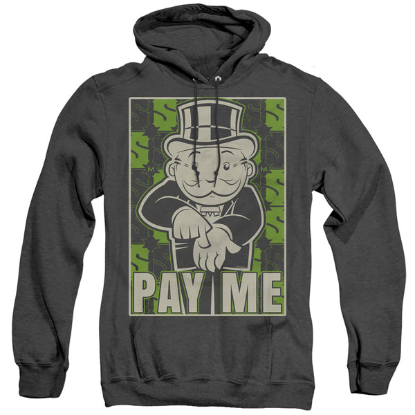 Monopoly - Pay Me Adult Heather Hoodie