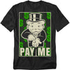 Monopoly - Pay Me Adult Regular Fit Short Sleeve