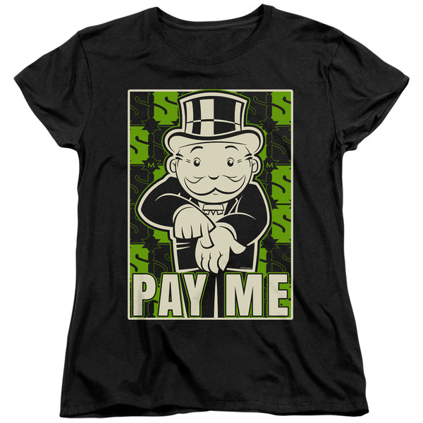 Monopoly - Pay Me Women's Short Sleeve