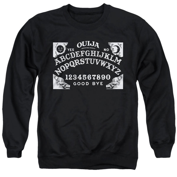 Ouija - Board On Black Adult Crewneck Sweatshirt