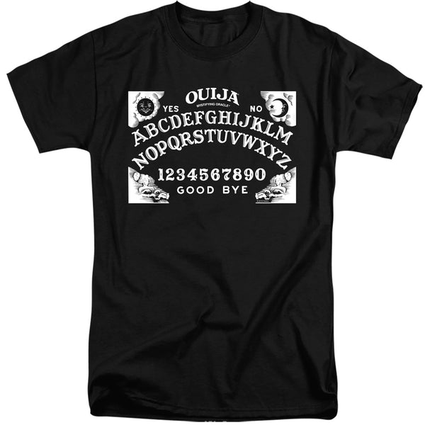 Ouija - Board On Black Adult Tall Fit Short Sleeve