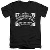 Ouija - Board On Black Adult Slim Fit V Neck Cotton