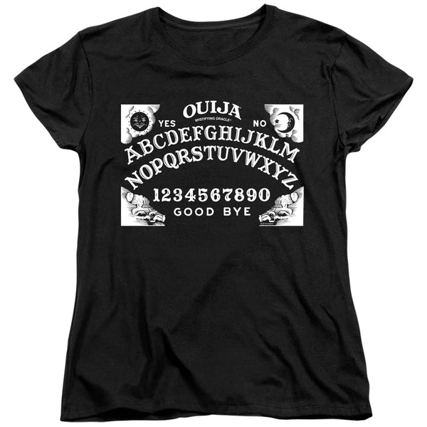Ouija - Board On Black Women's Short Sleeve