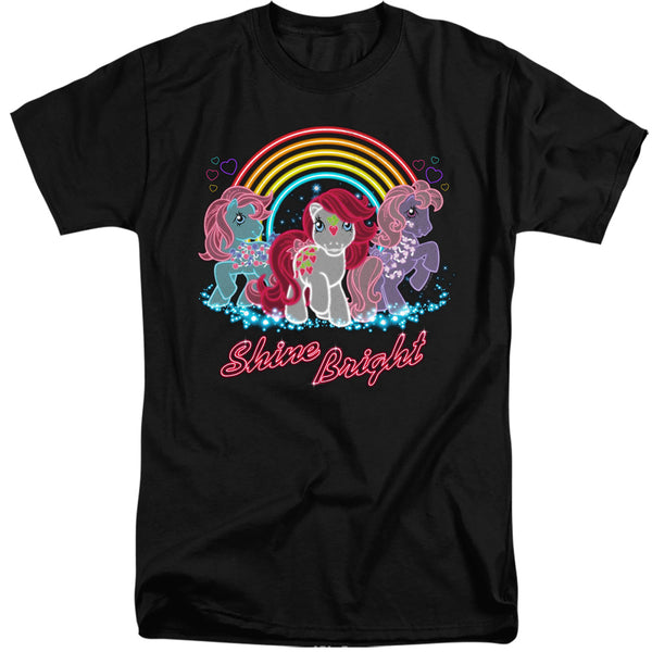 My Little Pony Retro - Neon Ponies Adult Tall Fit Short Sleeve