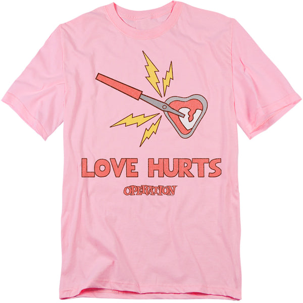 Operation - Love Hurts Adult Regular Fit Short Sleeve
