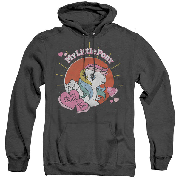 My Little Pony Retro - Create Love Adult Heather Hoodie