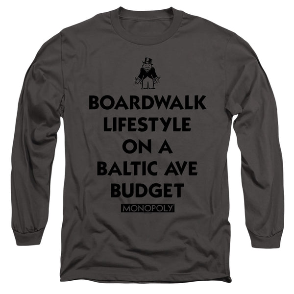 Monopoly - Lifestyle Vs Budget Adult Long Sleeve