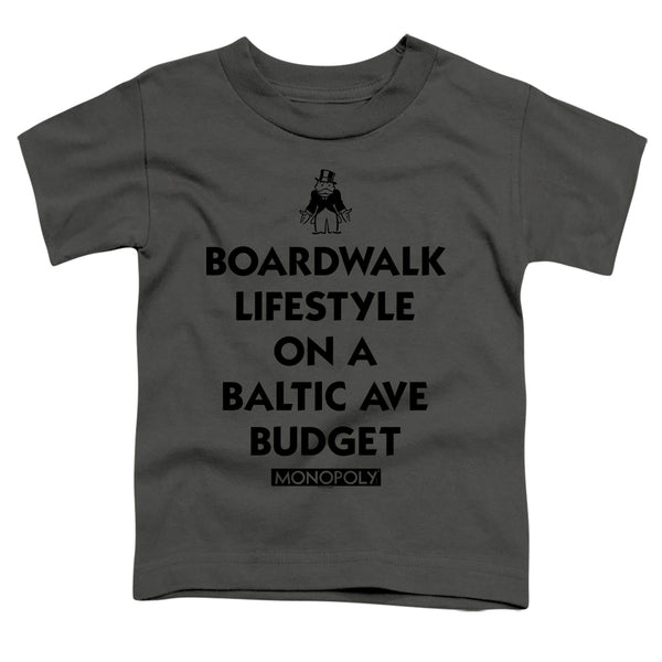 Monopoly - Lifestyle Vs Budget Toddler Short Sleeve