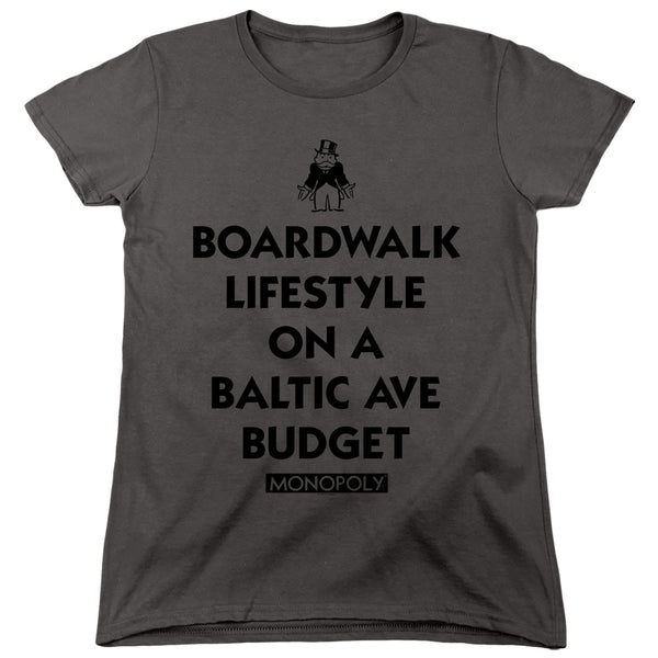 Monopoly - Lifestyle Vs Budget Women's Short Sleeve