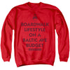 Monopoly - Lifestyle Vs Budget Adult Crewneck Sweatshirt