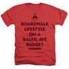 Monopoly - Lifestyle Vs Budget Adult Regular Fit Heather Short Sleeve