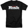 Risk - Logo Adult Tall Fit Short Sleeve