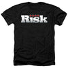 Risk - Logo Adult Regular Fit Heather Short Sleeve