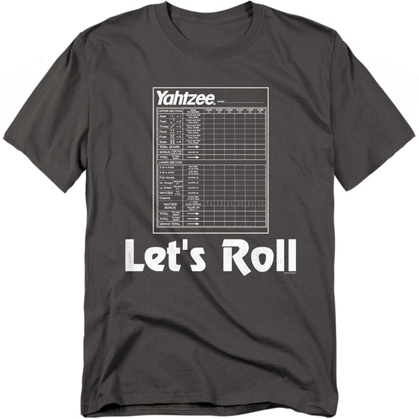 Yahtzee - Lets Roll Adult Regular Fit Short Sleeve