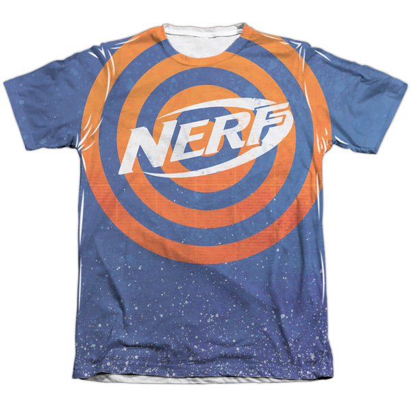 Nerf - Target Practice Adult Regular Fit Short Sleeve 65 - 35 Poly - Cotton
