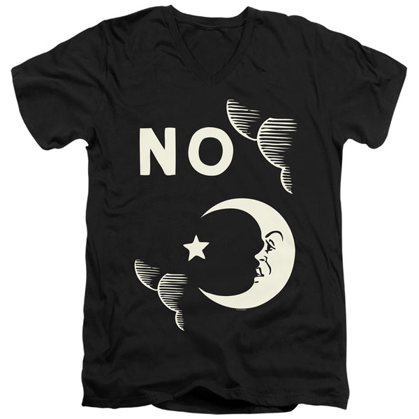 Ouija - No Adult Slim Fit V Neck Cotton