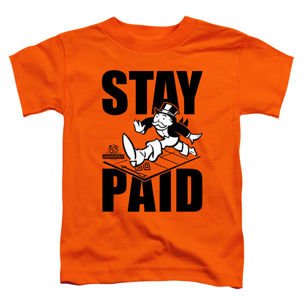 Monopoly - Stay Paid Toddler Short Sleeve